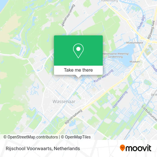 Rijschool Voorwaarts map