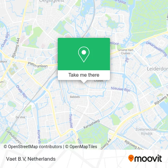 Vaet B.V map