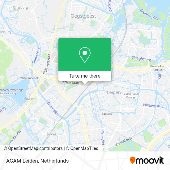 AGAM Leiden map