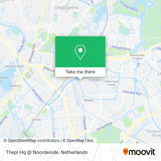 Thepl Hq @ Noordeinde map