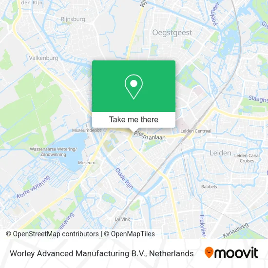 Worley Advanced Manufacturing B.V. map