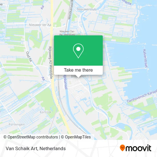 Van Schaik Art map
