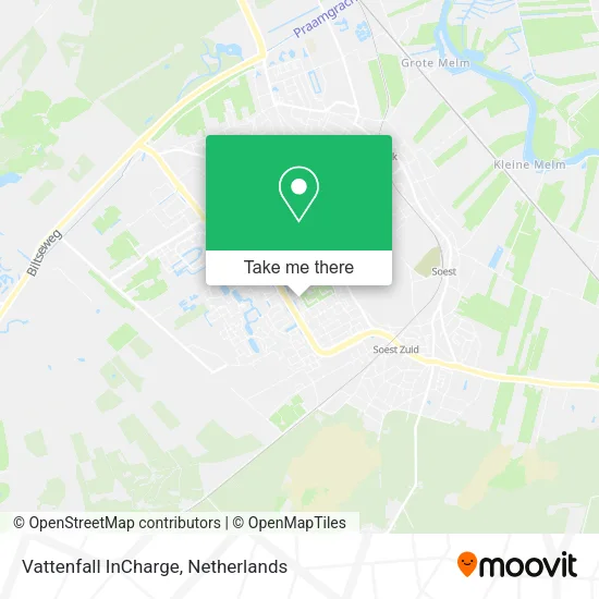 Vattenfall InCharge map