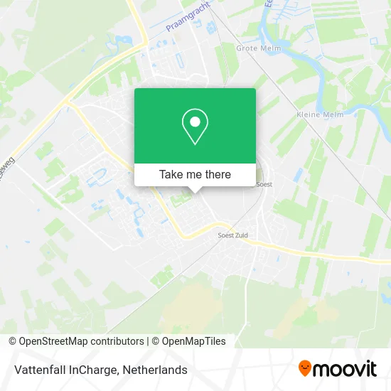 Vattenfall InCharge map
