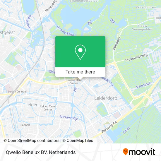 Qwello Benelux BV map