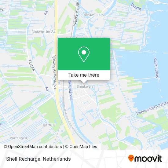Shell Recharge map
