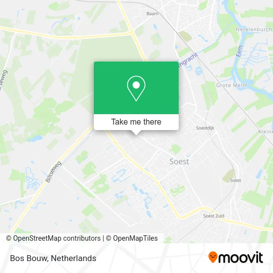 Bos Bouw map