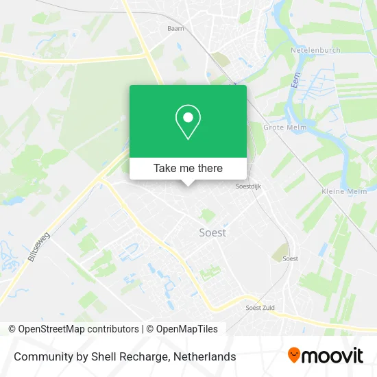 Community by Shell Recharge map