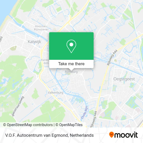 V.O.F. Autocentrum van Egmond map