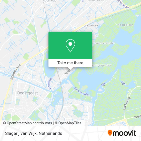 Slagerij van Wijk map