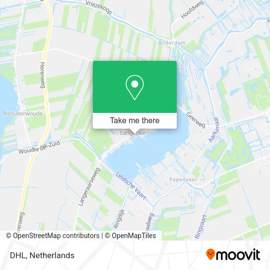 DHL map