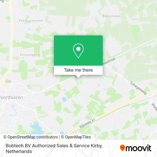 Bobtech BV Authorized Sales & Service Kirby map