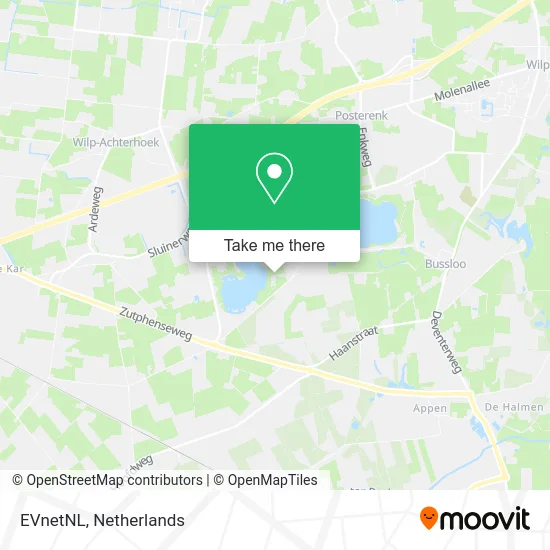EVnetNL map