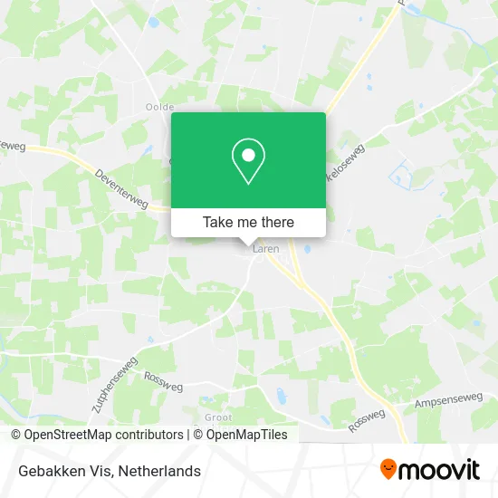 Gebakken Vis map