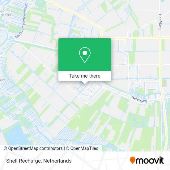 Shell Recharge map