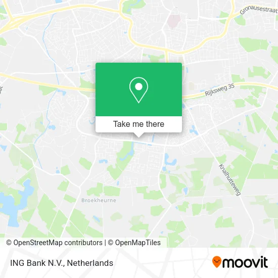 ING Bank N.V. map