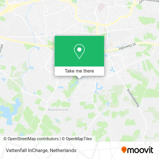 Vattenfall InCharge map
