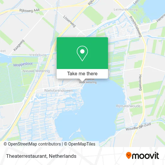 Theaterrestaurant map