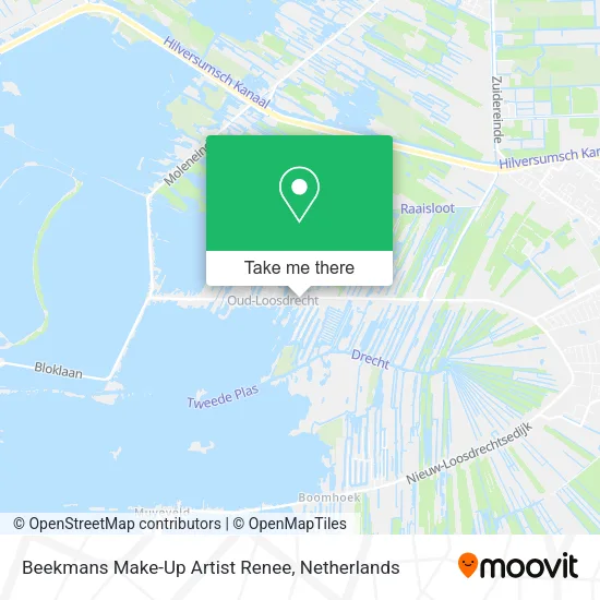 Beekmans Make-Up Artist Renee map