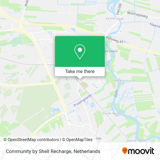 Community by Shell Recharge map