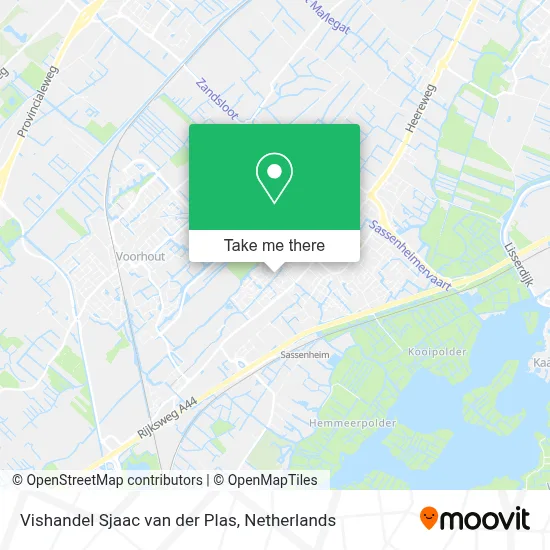 Vishandel Sjaac van der Plas map
