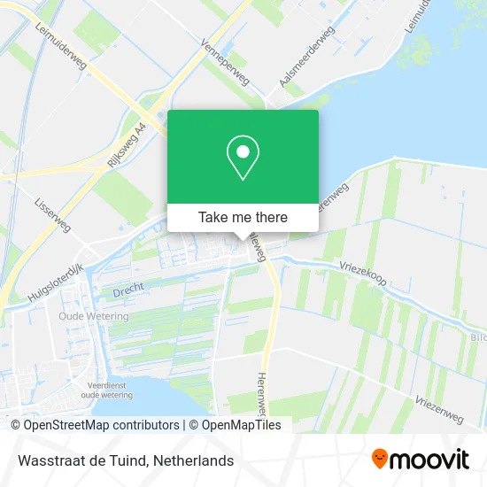 Wasstraat de Tuind map
