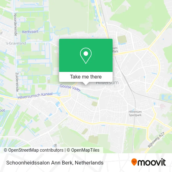 Schoonheidssalon Ann Berk map