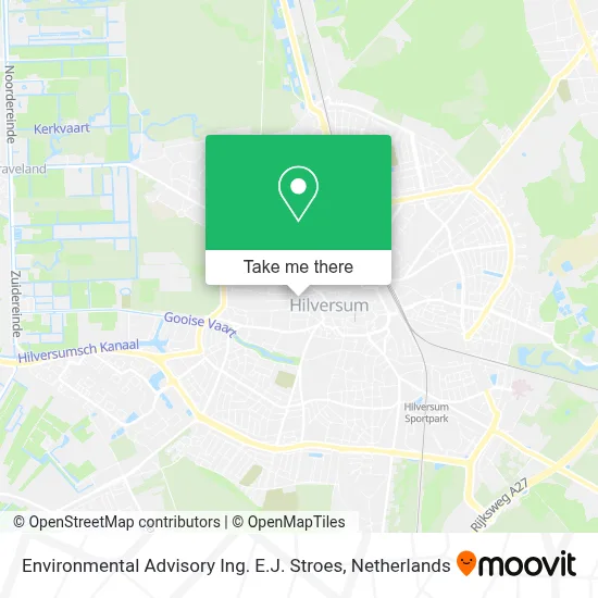 Environmental Advisory Ing. E.J. Stroes map