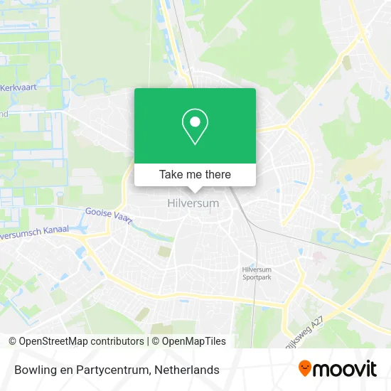 Bowling en Partycentrum map