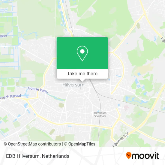 EDB Hilversum map