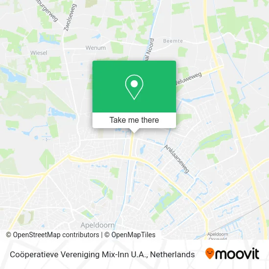 Coöperatieve Vereniging Mix-Inn U.A. map