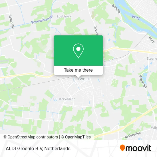 ALDI Groenlo B.V map