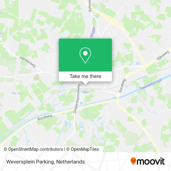 Weversplein Parking map