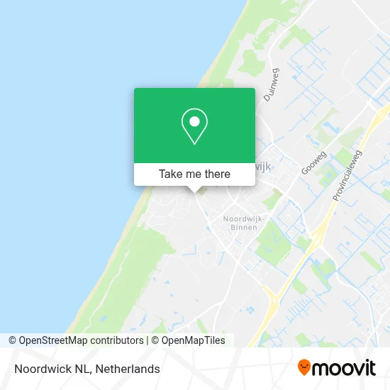 Noordwick NL map
