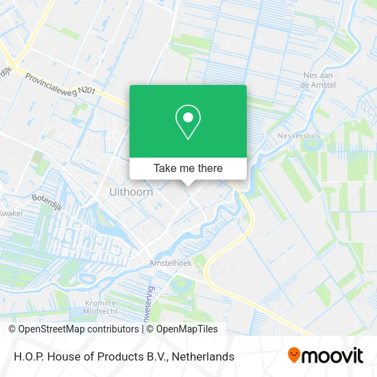 H.O.P. House of Products B.V. map