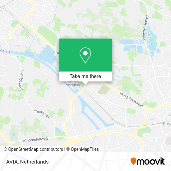 AVIA map