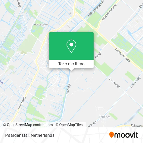 Paardenstal map