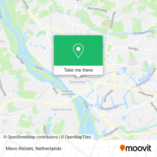 Mevo Reizen map