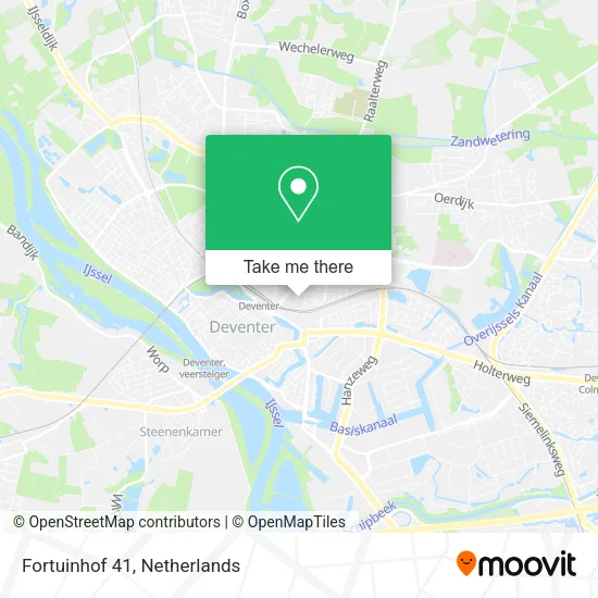 Fortuinhof 41 Karte