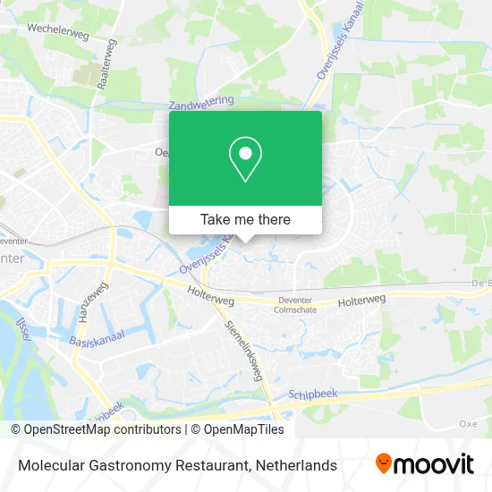 Molecular Gastronomy Restaurant map