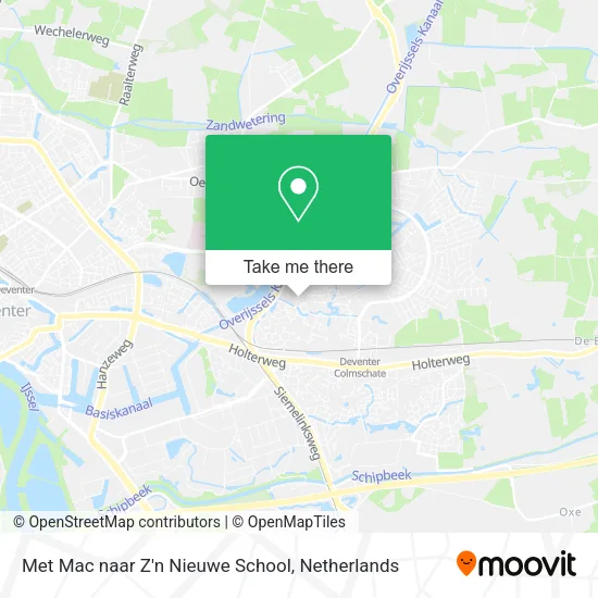 Met Mac naar Z'n Nieuwe School map
