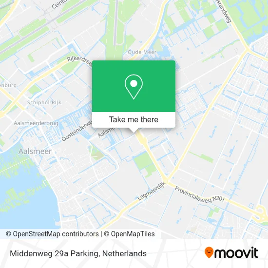 Middenweg 29a Parking map