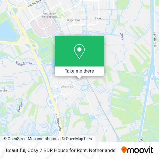 Beautiful, Cosy 2 BDR House for Rent map