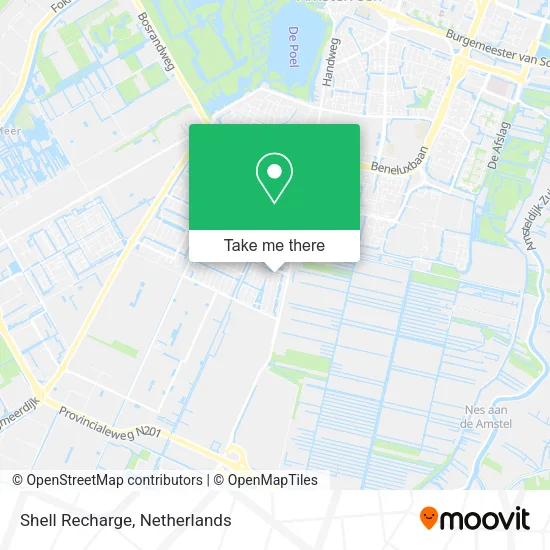Shell Recharge map