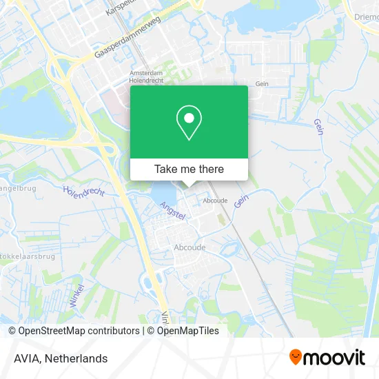 AVIA map