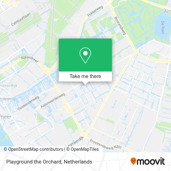 Playground the Orchard map