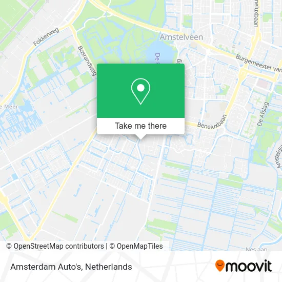Amsterdam Auto's map