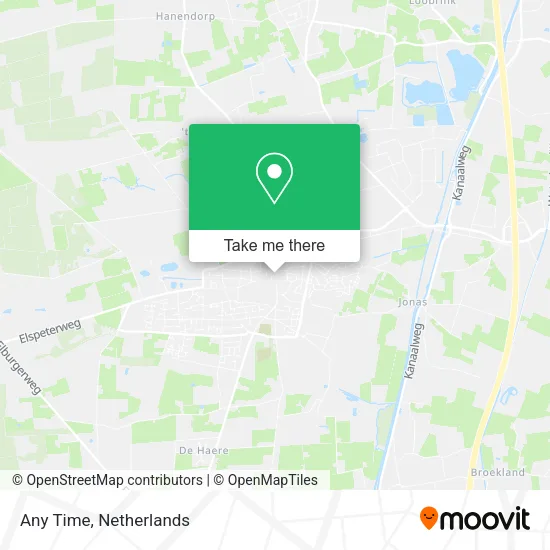 Any Time map
