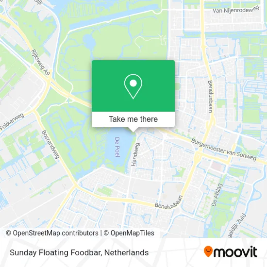 Sunday Floating Foodbar map