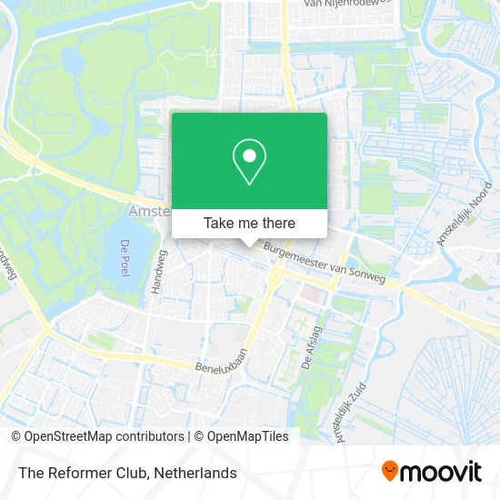 The Reformer Club map